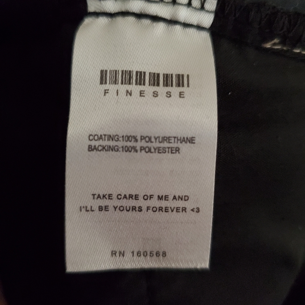 Finesse Faux Leather Pants - Picture 13 of 14